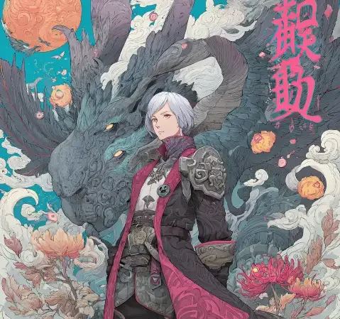 悬疑题材代表作品封面，雨夜中的侦探剪影